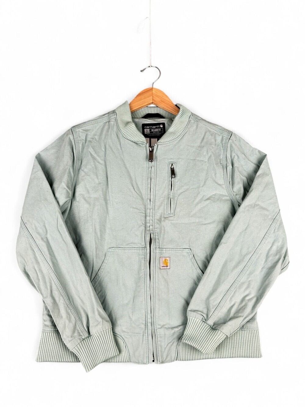 Carhartt Girls' Jacket Rib-Knit Trim Size 12-14
